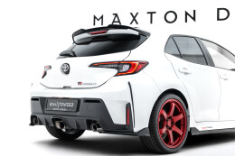 Heck Ansatz Flaps Diffusor V.2 passend für Toyota GR Corolla Mk12 schwarz Hochglanz