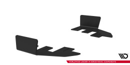 Hintere Seiten Flaps für Toyota GR Corolla Mk12 schwarz Hochglanz