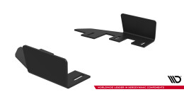 Hintere Seiten Flaps für Toyota GR Corolla Mk12 schwarz Hochglanz