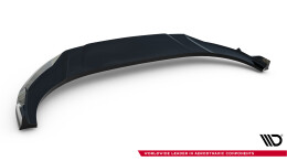 Cup Spoilerlippe Front Ansatz passend für Audi RSQ8 Mk1 Facelift schwarz Hochglanz