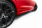 Seitenschweller Ansatz Cup Leisten passend für Audi RSQ8 Mk1 Facelift schwarz Hochglanz