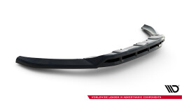 Cup Spoilerlippe Front Ansatz passend für Volvo XC60 Mk1 Facelift schwarz Hochglanz