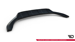 Cup Spoilerlippe Front Ansatz passend für Volvo XC60 Mk1 Facelift schwarz Hochglanz