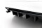 Mittlerer Cup Diffusor Heck Ansatz DTM Look passend für Volvo XC60 Mk1 Facelift schwarz Hochglanz