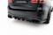 Mittlerer Cup Diffusor Heck Ansatz DTM Look passend für Mercedes-AMG GLC 43 SUV X253 Facelift schwarz Hochglanz