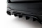 Mittlerer Cup Diffusor Heck Ansatz DTM Look passend für Mercedes-AMG GLC 43 SUV X253 Facelift schwarz Hochglanz