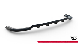 Mittlerer Cup Diffusor Heck Ansatz DTM Look passend für Peugeot Expert Mk3 schwarz Hochglanz