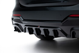 Heck Ansatz Diffusor passend für BMW 4er M-Paket G22 / G23 / G22 Facelift / G23 Facelift schwarz Hochglanz