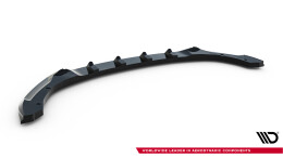 Cup Spoilerlippe Front Ansatz passend für Renault Megane E-Tech Electric Mk1 schwarz Hochglanz