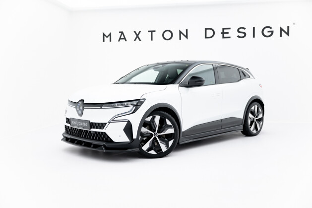 Seitenschweller Ansatz Cup Leisten passend für Renault Megane E-Tech Electric Mk1 schwarz Hochglanz