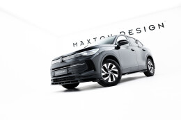 Cup Spoilerlippe Front Ansatz V.1 passend für VW Tiguan Mk3 schwarz Hochglanz