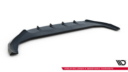 Cup Spoilerlippe Front Ansatz V.1 passend für VW Tiguan Mk3 schwarz Hochglanz