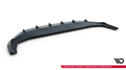 Cup Spoilerlippe Front Ansatz V.2 passend für VW Tiguan Mk3 schwarz Hochglanz