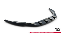 Cup Spoilerlippe Front Ansatz passend für Maserati Ghibli Modena Mk3 Facelift schwarz Hochglanz