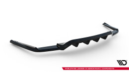 Mittlerer Cup Diffusor DTM Look Heck Ansatz für Maserati Ghibli Modena Mk3 Facelift schwarz Hochglanz