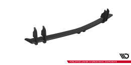 Street Pro Heckschürze Heck Ansatz Diffusor passend für Mazda 3 MPS Mk1 EU Version SCHWARZ