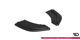 Street Pro Heck Ansatz Flaps Diffusor für Mazda 3 MPS Mk1 EU Version ROT