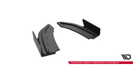 Street Pro Heck Ansatz Diffusor + Flaps passend für Mazda 3 MPS Mk1 EU Version SCHWARZ