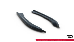 Heck Ansatz Flaps Diffusor V.7 passend für BMW 4er M-Paket G22 / G23 / G22 Facelift / G23 Facelift schwarz Hochglanz