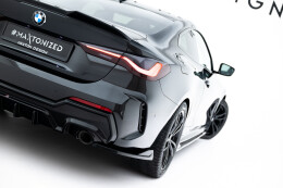 Heck Ansatz Flaps Diffusor V.8 passend für BMW 4er...