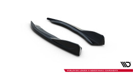 Heck Ansatz Flaps Diffusor V.8 passend für BMW 4er M-Paket G22 / G23 / G22 Facelift / G23 Facelift schwarz Hochglanz