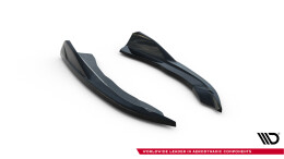 Street+ Heck Ansatz Flaps V.8 passend für BMW 4er M-Paket G22 / G23 / G22 FL / G23 FL schwarz Hochglanz