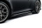 Seitenschweller Ansatz Cup Leisten V.2 passend für Porsche 911 Carrera Sport Design 992 schwarz Hochglanz