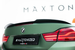 Heck Spoiler Aufsatz Abrisskante passend für BMW 4er...