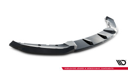 Cup Spoilerlippe Front Ansatz passend für BMW 4er Cabrio / Coupe F33 / F32 schwarz Hochglanz