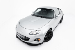 Cup Spoilerlippe Front Ansatz für Mazda MX-5 Mk3 (NC) Facelift schwarz Hochglanz