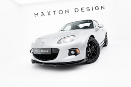 Cup Spoilerlippe Front Ansatz passend für Mazda MX-5 Mk3 (NC) Facelift schwarz Hochglanz