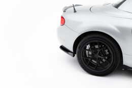 Heck Ansatz Flaps Diffusor passend für Mazda MX-5 Mk3 (NC) Facelift schwarz Hochglanz