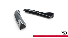 Heck Ansatz Flaps Diffusor passend für Mazda MX-5 Mk3 (NC) Facelift schwarz Hochglanz