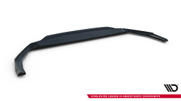 Cup Spoilerlippe Front Ansatz V.4 passend für Skoda Octavia RS Mk4 schwarz Hochglanz