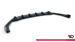 Cup Spoilerlippe Front Ansatz V.5 passend für Skoda Octavia RS Mk4 schwarz Hochglanz