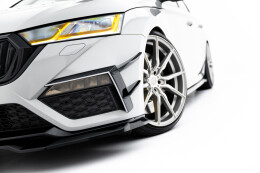 Stoßstangen Flaps Wings vorne Canards passend für Skoda Octavia RS Mk4