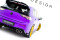 Heck Ansatz Flaps Diffusor V.6 passend für VW Golf R Mk8 Facelift schwarz Hochglanz