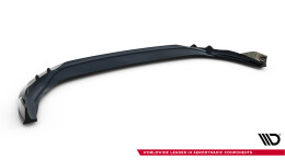 Cup Spoilerlippe Front Ansatz V.1 passend für VW Golf R Mk8 Facelift schwarz Hochglanz
