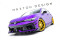 Cup Spoilerlippe Front Ansatz V.1 passend für VW Golf R Mk8 Facelift schwarz Hochglanz