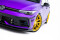 Cup Spoilerlippe Front Ansatz V.2 für VW Golf R Mk8 Facelift schwarz Hochglanz