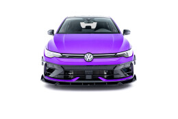 Cup Spoilerlippe Front Ansatz V.3 + Flaps für VW Golf R Hatchback / Variant Mk8 Facelift
