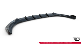 Cup Spoilerlippe Front Ansatz V.3 + Flaps für VW Golf R Mk8 Facelift