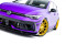 Cup Spoilerlippe Front Ansatz V.3 + Flaps für VW Golf R Hatchback / Variant Mk8 Facelift