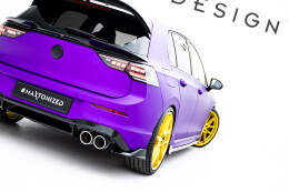 Heck Ansatz Flaps Diffusor V.7 passend für VW Golf R...
