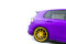 Heck Ansatz Flaps Diffusor V.8 für VW Golf R  Mk8 / Mk8 Facelift schwarz Hochglanz