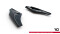 Heck Ansatz Flaps Diffusor V.3 passend für Audi S3 8Y Sportback Facelift schwarz Hochglanz