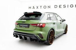 Heck Ansatz Flaps Diffusor V.4 passend für Audi S3...