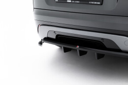 Mittlerer Cup Diffusor DTM Look Heck Ansatz V.2 für Land Rover Range Rover Velar R-Dynamic Mk1 schwarz Hochglanz