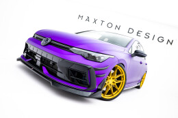 Cup Spoilerlippe Front Ansatz V.4 für VW Golf R Mk8...