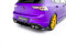 Mittlerer Cup Diffusor DTM Look Heck Ansatz V.1 für VW Golf R  Mk8 / Mk8 Facelift schwarz Hochglanz
